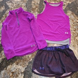 Under Armour youth extra small set